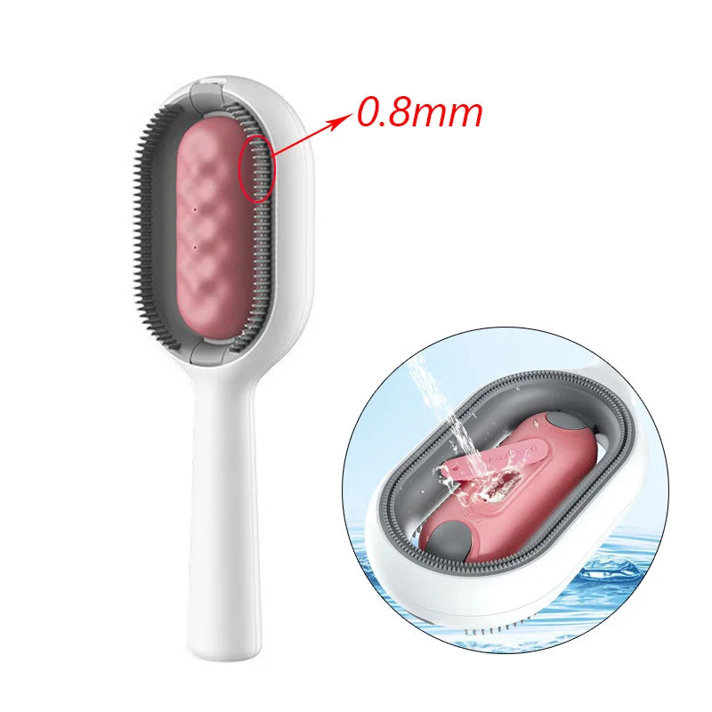 Double-Sided Pet Hair Removal Brush