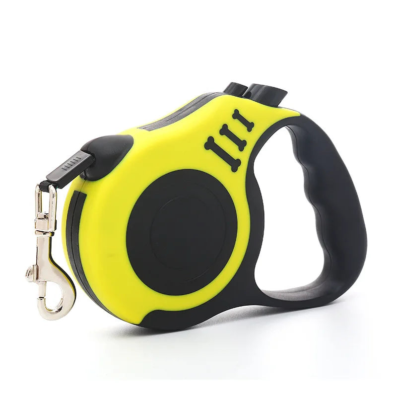Correa retráctil para perros: cuerda de tracción flexible y automática