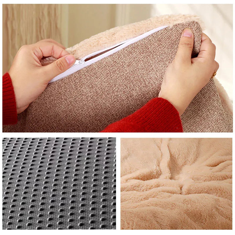 Winter Warm Pet Sofa Bed – Removable & Washable