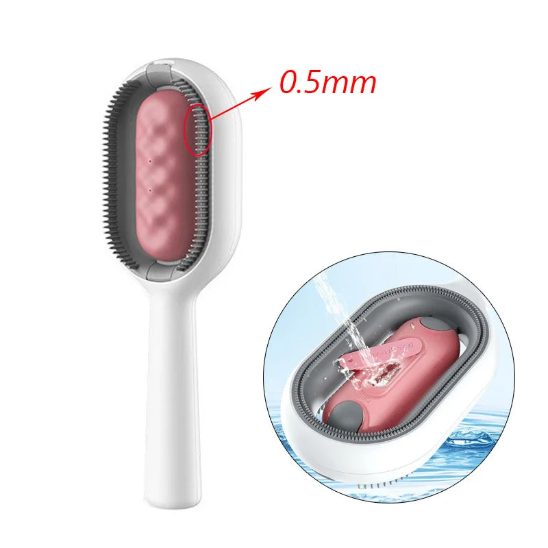 Double-Sided Pet Hair Removal Brush