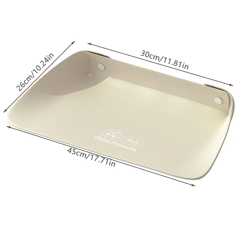 Half-Surrounding Pet Feeding Mat