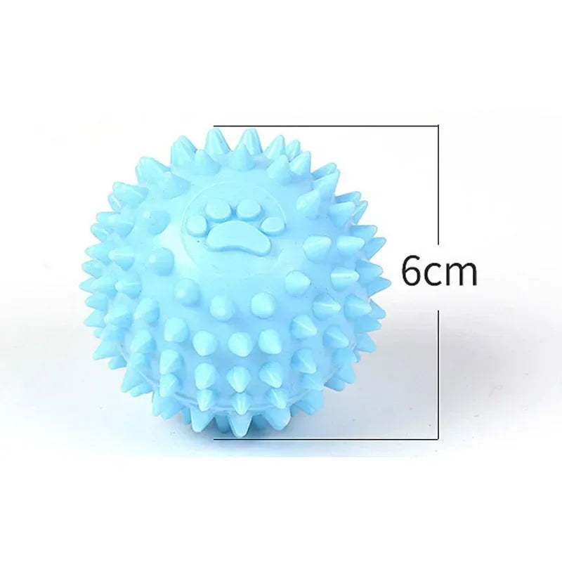 Interactive Rubber Chew Ball for Dogs & Cats