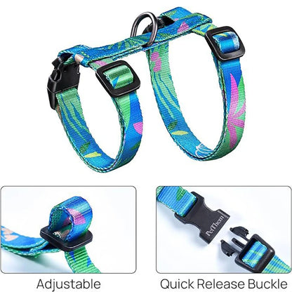 Adjustable Cat Harness & Leash Set – Escape Proof