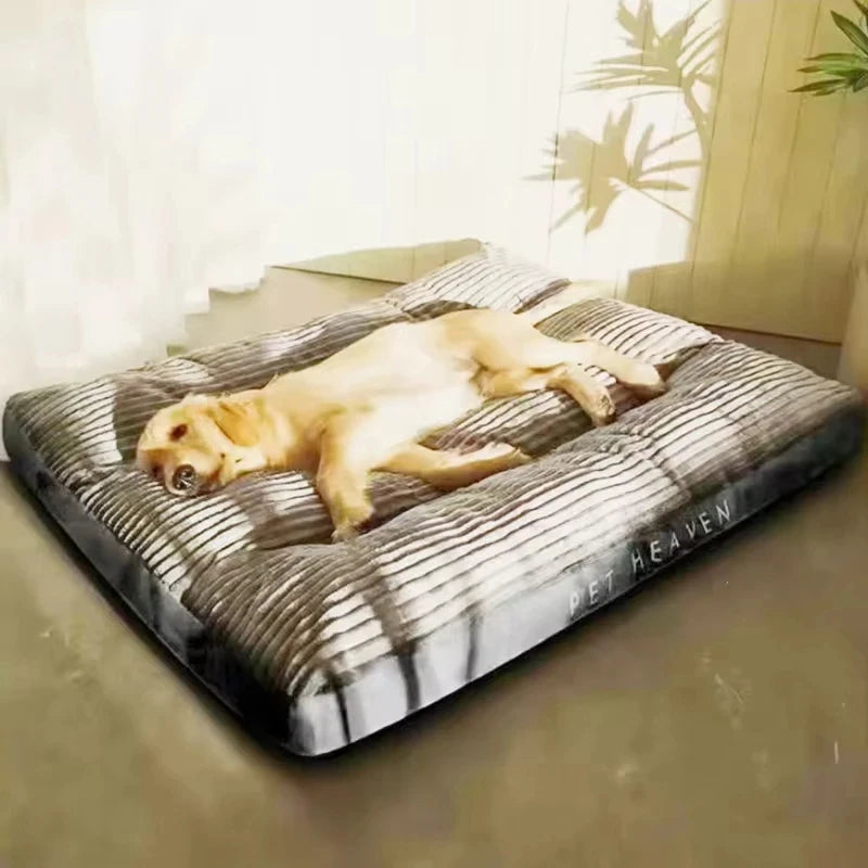 Winter Warm Dog Bed – Corduroy Sleeping Mat