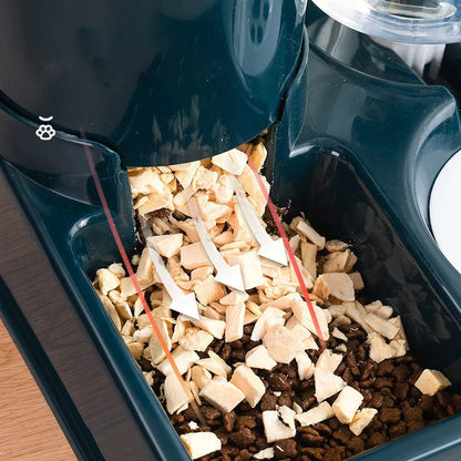 Automatic Pet Feeder & Water Dispenser – Large Capacity