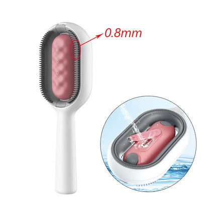 Double-Sided Pet Hair Removal Brush