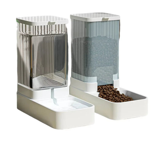 Large Capacity Automatic Pet Feeder & Water Dispenser