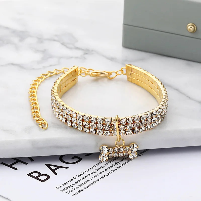 Luxury Crystal Pet Collar