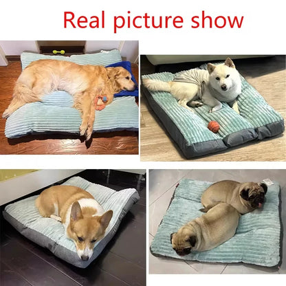 Winter Warm Dog Bed – Corduroy Sleeping Mat