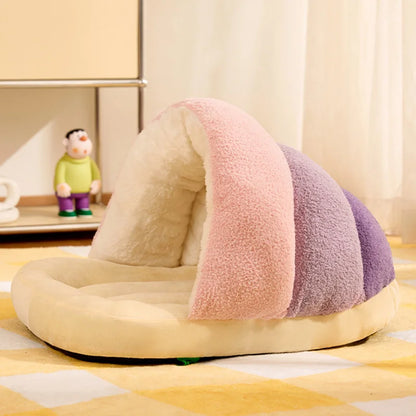 Winter Warm Cat Bed