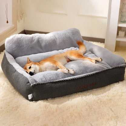 Winter Warm Pet Sofa Bed – Removable & Washable