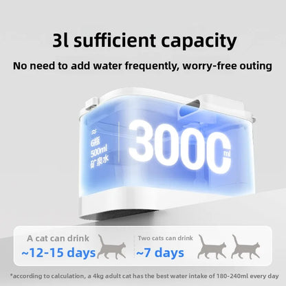 Intelligent Pet Water Dispenser – Wireless Automatic Fountain for Cats & Dogs