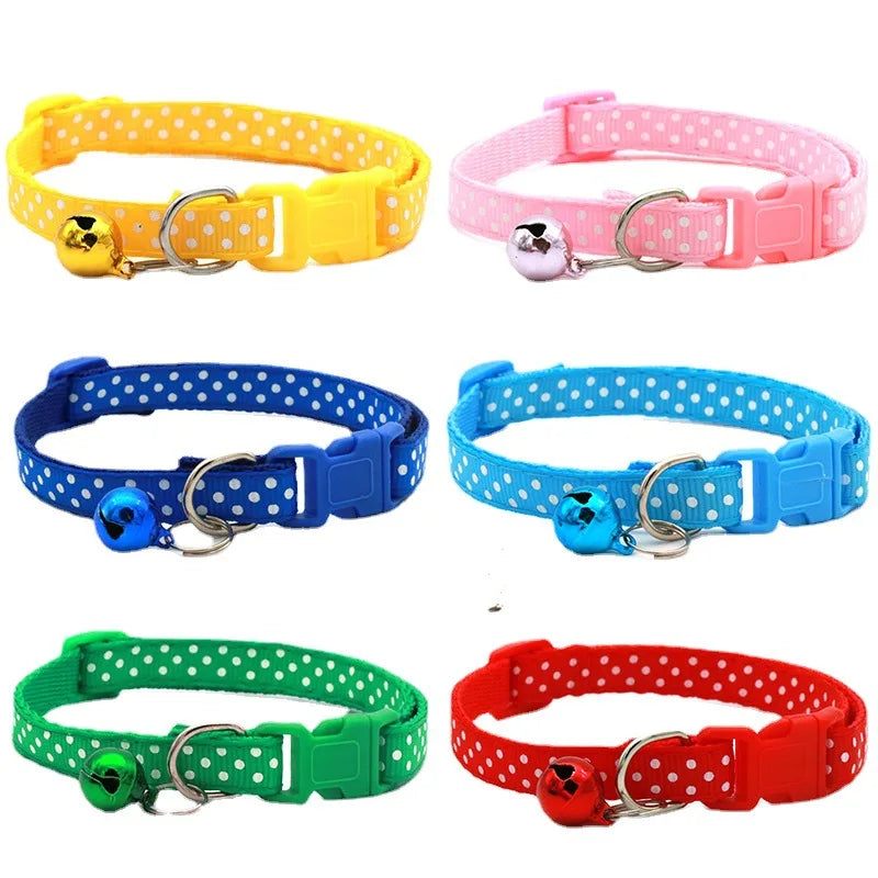 Adjustable Pet Collar with Bell