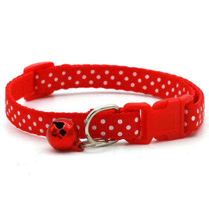 Adjustable Pet Collar with Bell