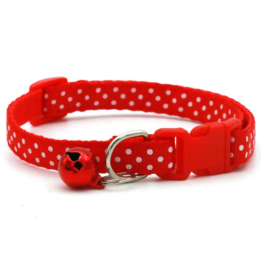Adjustable Pet Collar with Bell