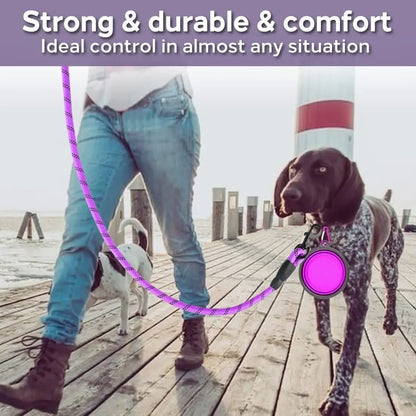 Strong Reflective Dog Leash – For Small, Medium & Large Dogs