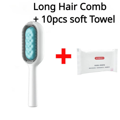 Double-Sided Pet Hair Removal Brush
