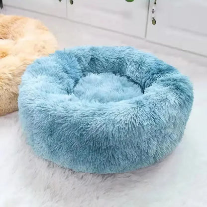 Small Dog & Cat Bed – Cozy Plush Nest & Kennel Mat
