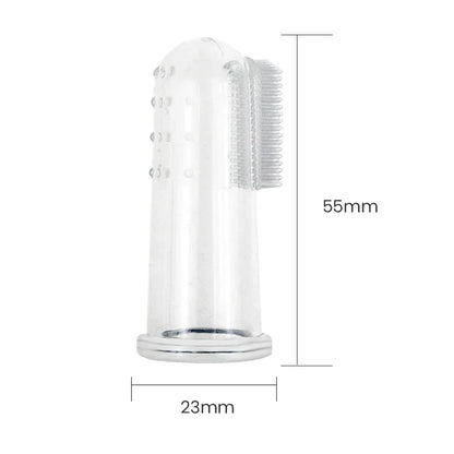 Pet Finger Toothbrush – Soft Silicone Dental Care Tool