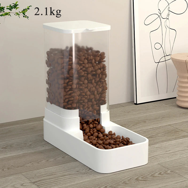 Large Capacity Automatic Pet Feeder & Water Dispenser