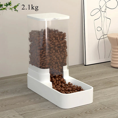 Large Capacity Automatic Pet Feeder & Water Dispenser