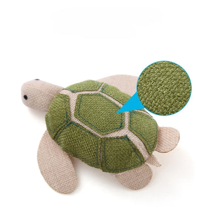 Plush Catnip Cat Toys – Marine Animal Series