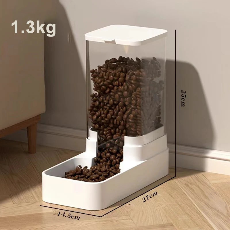 Large Capacity Automatic Pet Feeder & Water Dispenser