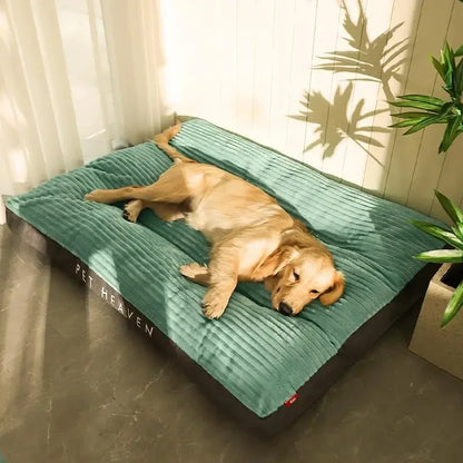 Winter Warm Dog Bed – Corduroy Sleeping Mat