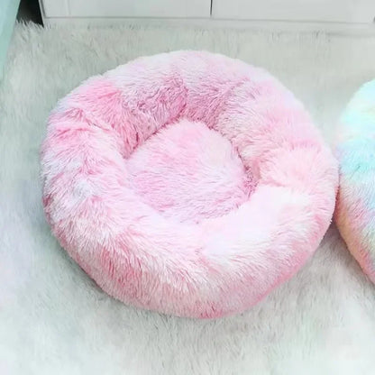 Small Dog & Cat Bed – Cozy Plush Nest & Kennel Mat