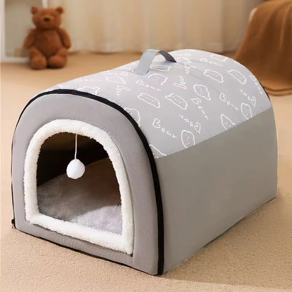 Removable Pet Bed – Winter Warm Nest for Dogs & Cats