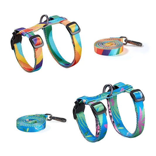 Adjustable Cat Harness & Leash Set – Escape Proof