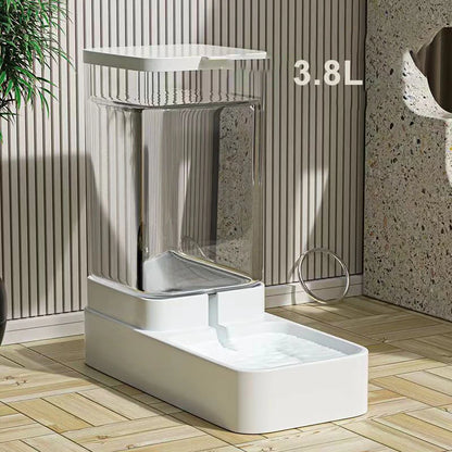 Large Capacity Automatic Pet Feeder & Water Dispenser