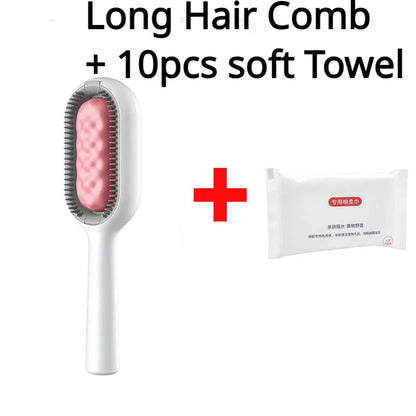 Double-Sided Pet Hair Removal Brush
