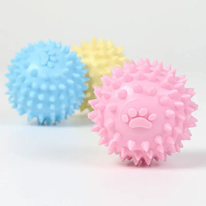 Interactive Rubber Chew Ball for Dogs & Cats