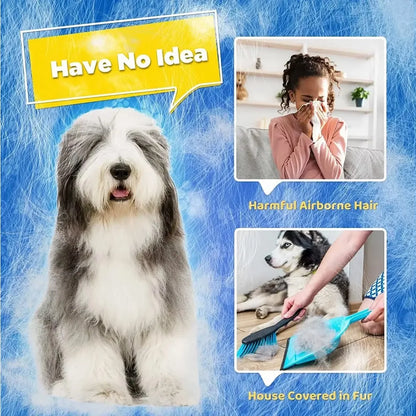 Pet Grooming Glove – Gentle Hair Remover Mitt