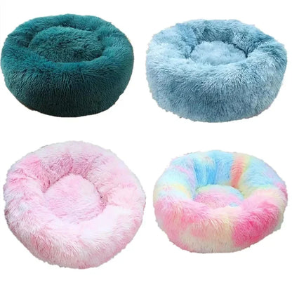 Small Dog & Cat Bed – Cozy Plush Nest & Kennel Mat