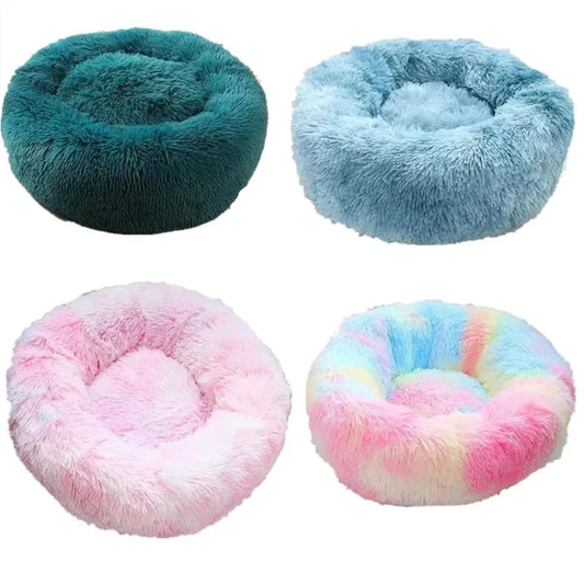 Small Dog & Cat Bed – Cozy Plush Nest & Kennel Mat
