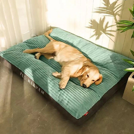 Winter Warm Dog Bed – Corduroy Sleeping Mat