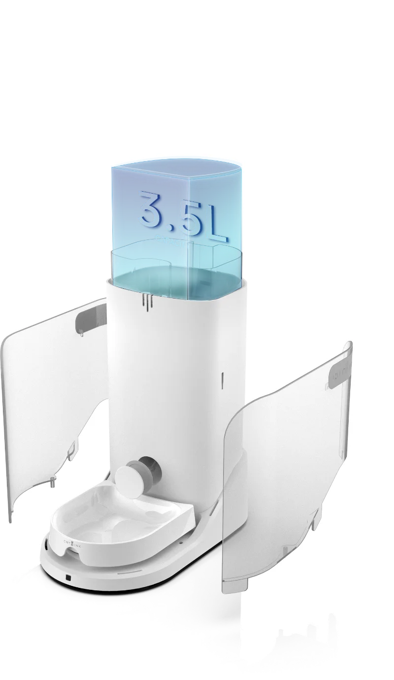 Smart Automatic Pet Feeder – WiFi Control & Large Capacity (3L/5L)