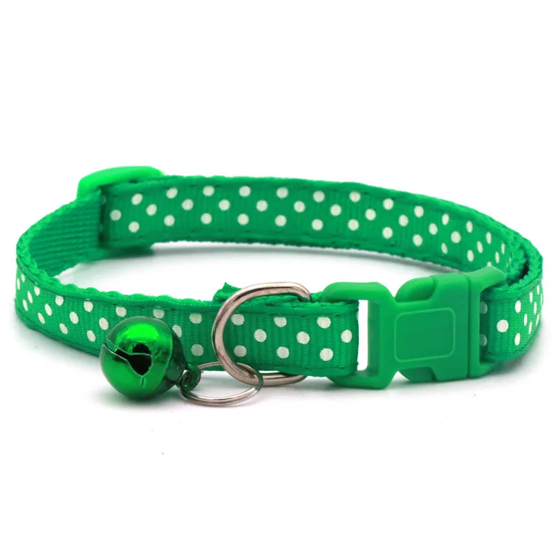 Adjustable Pet Collar with Bell
