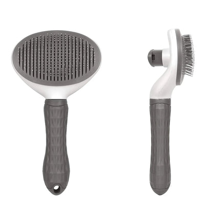 Pet Grooming Brush – Hair Removal Comb for Cats & Dogs