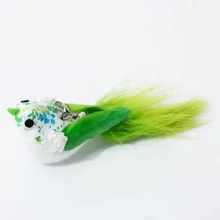 Interactive Cat Teaser Wand Toy – Bird Feather with Bell