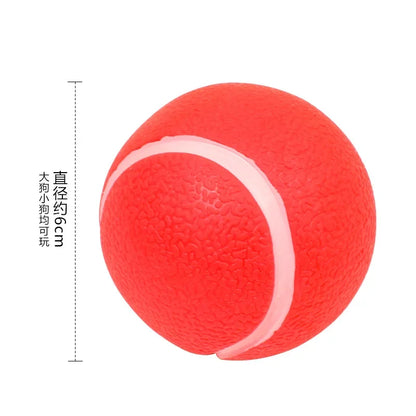 Soft TPR Squeaky Dog Ball Toy