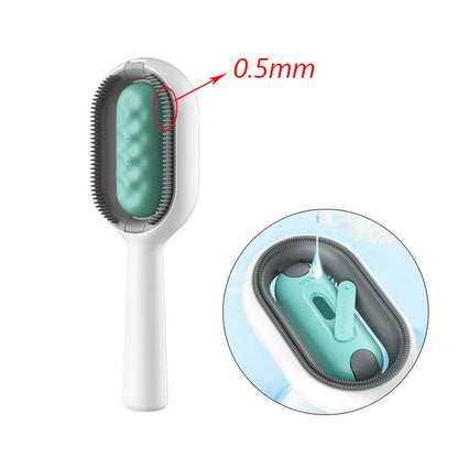 Double-Sided Pet Hair Removal Brush