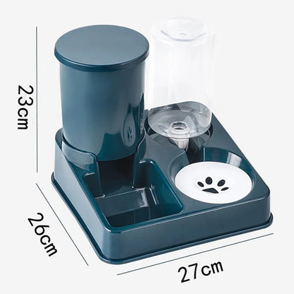 Automatic Pet Feeder & Water Dispenser – Large Capacity