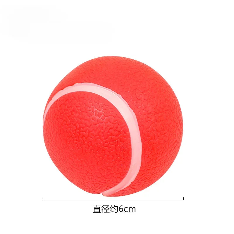 Soft TPR Squeaky Dog Ball Toy