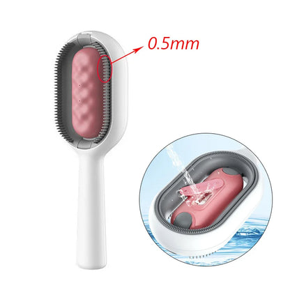 Double-Sided Pet Hair Removal Brush