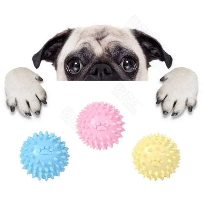 Interactive Rubber Chew Ball for Dogs & Cats