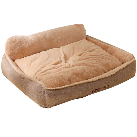 Winter Warm Pet Sofa Bed – Removable & Washable