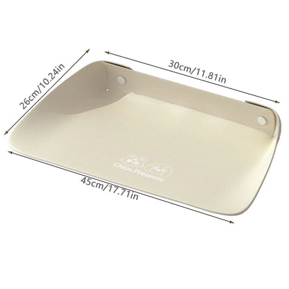 Half-Surrounding Pet Feeding Mat